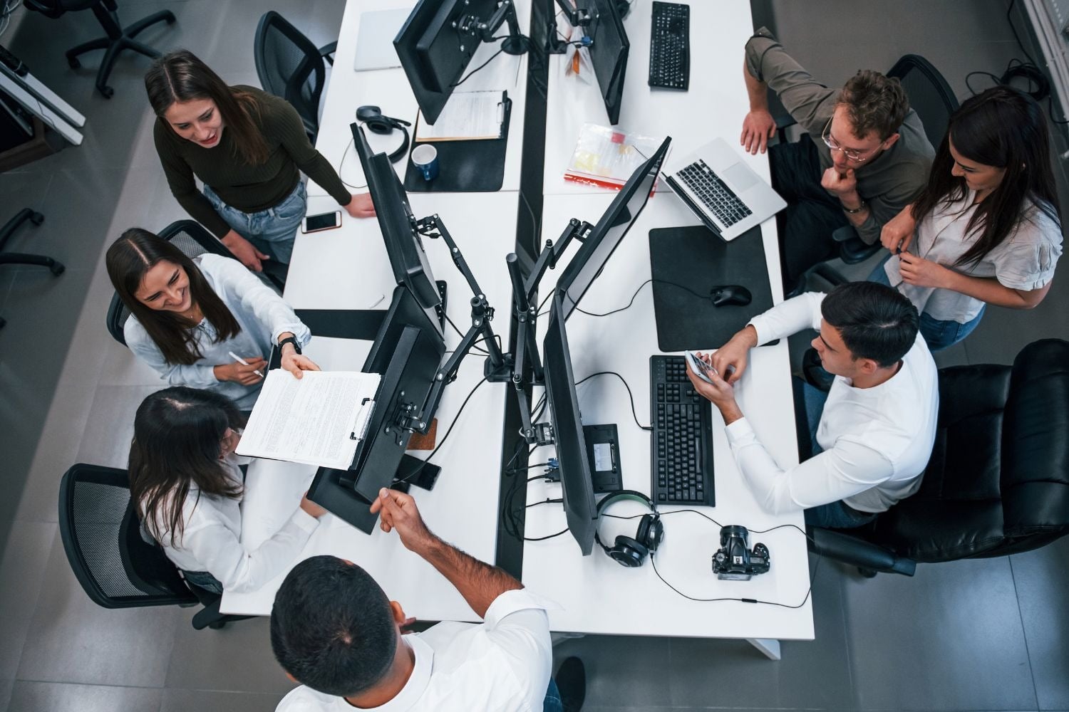 Office team in UK